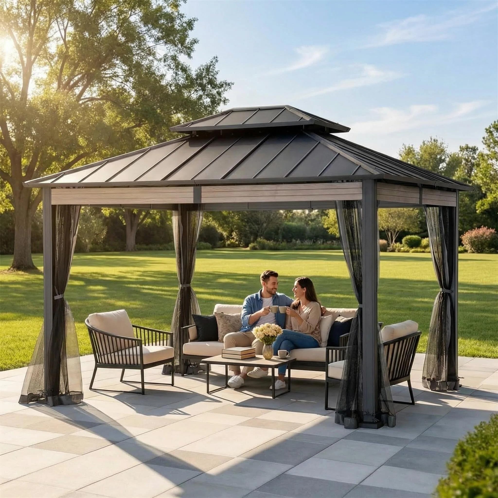 Hardtop gazebo